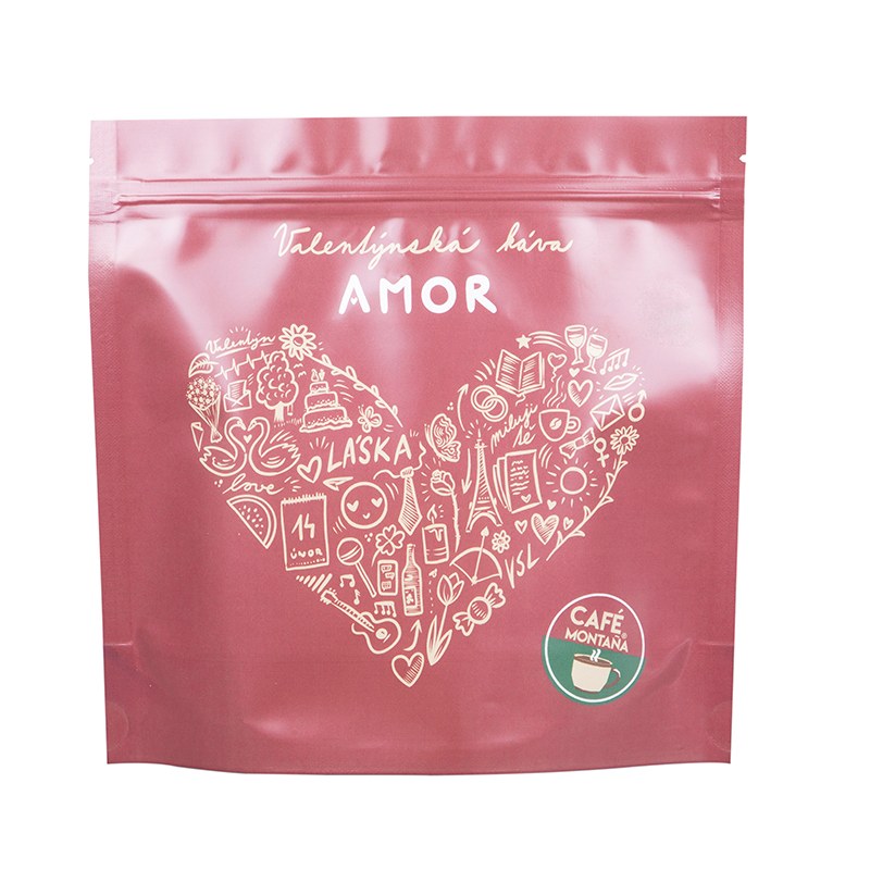 Kaffeebohnenbeutel mit Ventil