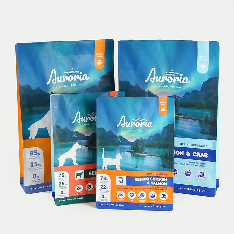 Hundefutterbeutel mit Reißverschluss