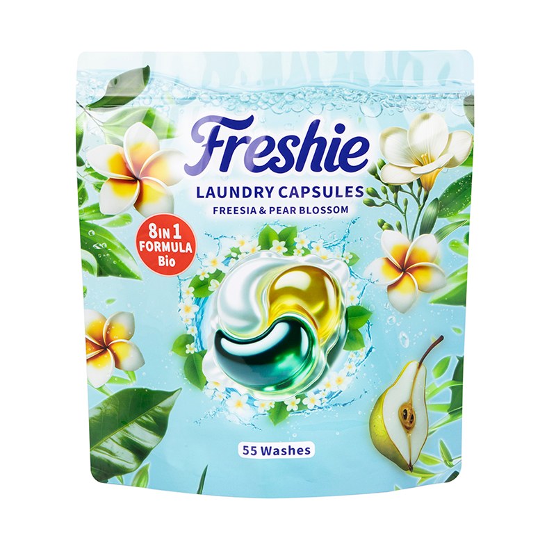 Waschmittelbeutel mit Reißverschluss