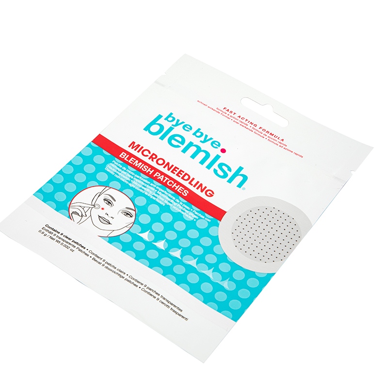 Körperpflegeverpackung mit Reißverschluss