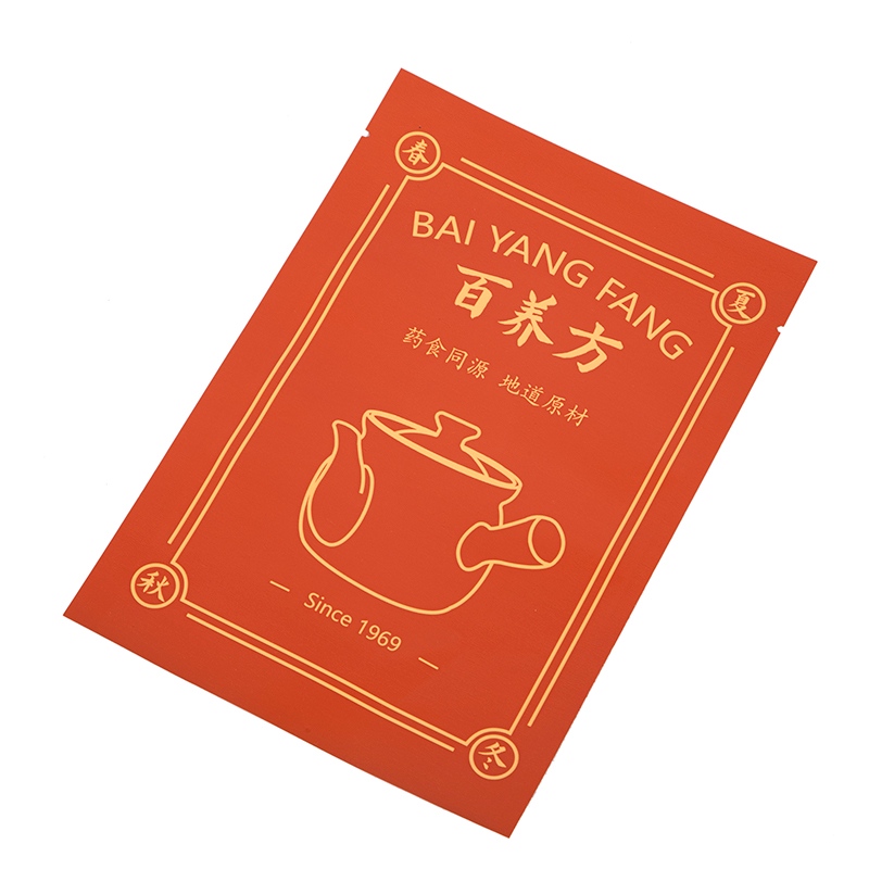 Teebeutel mit Reißverschluss